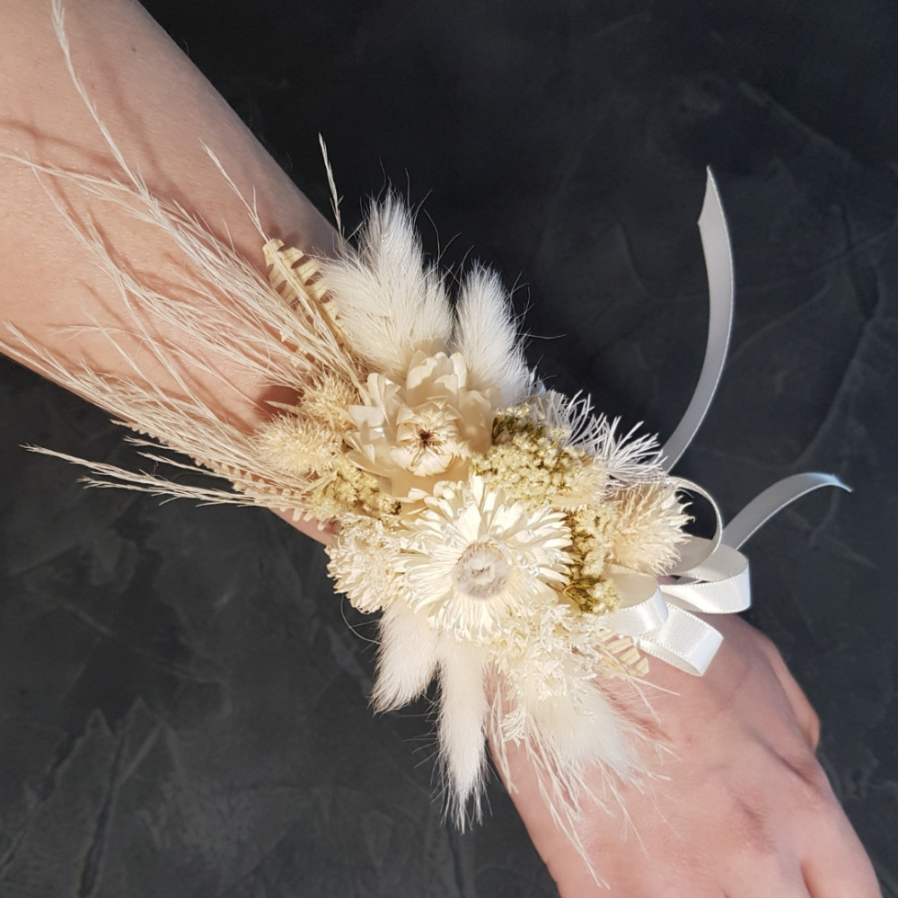 preserved wrist corsage