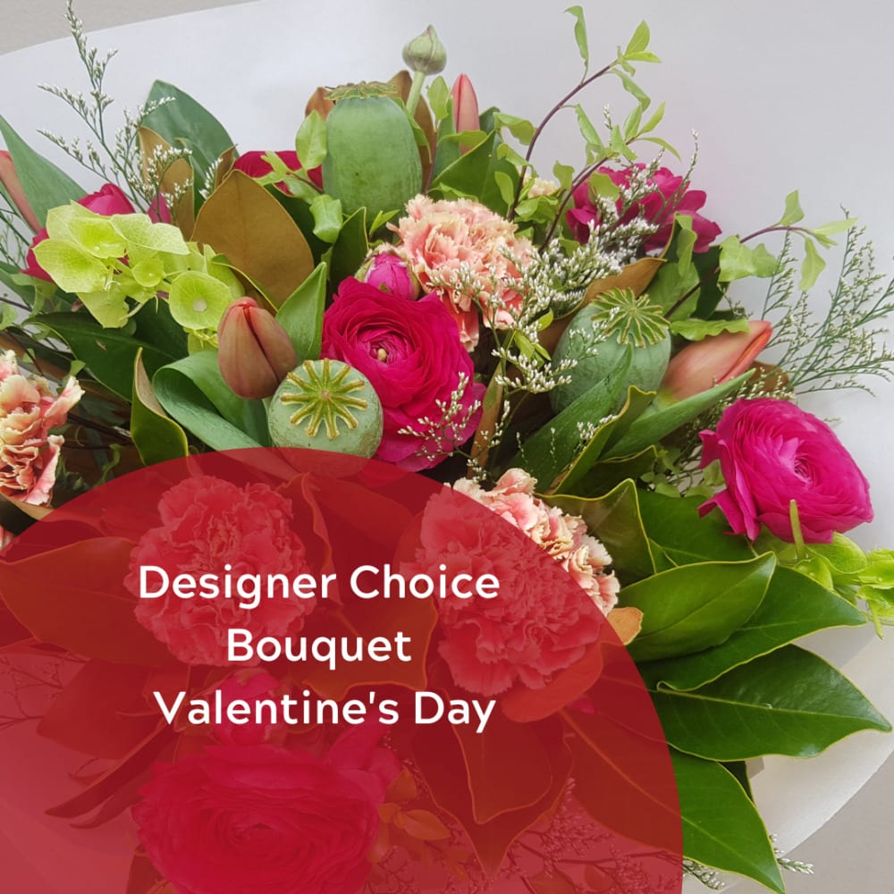 Designer`s Choice Bouquet  Valentine`s Day